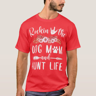 T-shirt Rockin La Tante Life Drôle