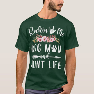 T-shirt Rockin La Tante Life Drôle