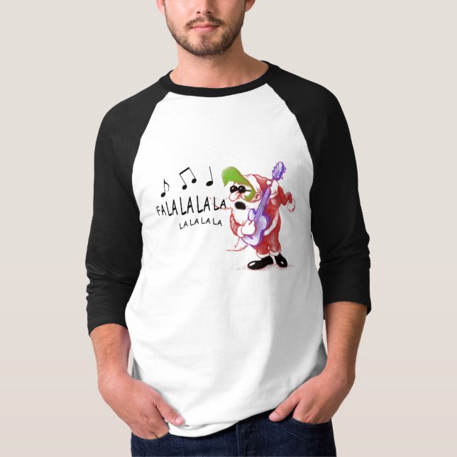 T-shirt Rockin Père Noël (Devant)