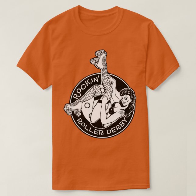 T-shirt Rockin Roller Derby (Design devant)