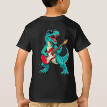 Rockin’ T-Rex – Sweatshirt de Guitariste Dinosaure