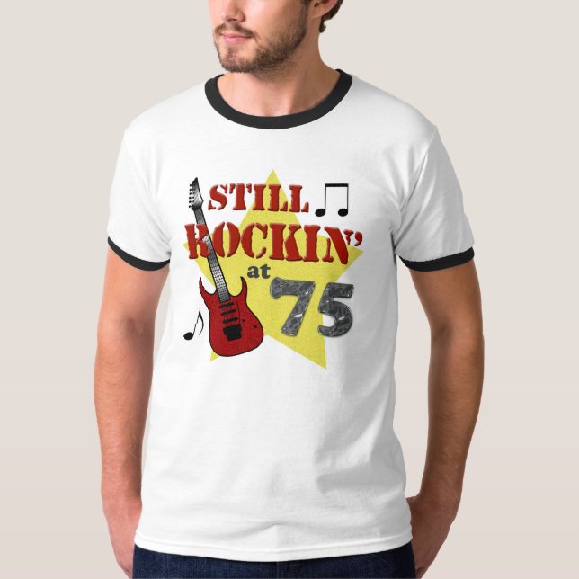 T-shirt Rockin toujours à 75 (Devant)