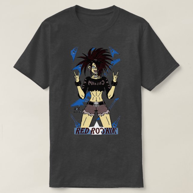 T-shirt Rockinx rouge27 (Design devant)