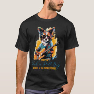 T-shirt Rock'n Roll d'aboiement drôle pour les amateurs de