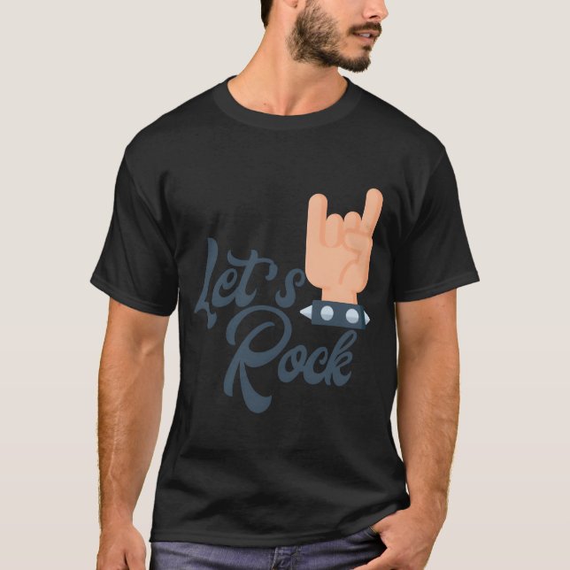 T-shirt Rockons vintage (Devant)