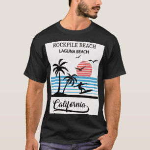 T-shirt Rockpile Beach Laguna Beach Californie