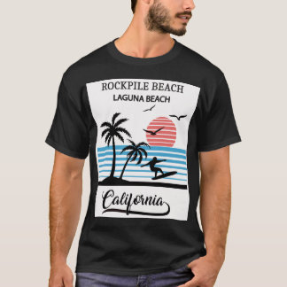 T-shirt Rockpile Beach Laguna Beach Californie