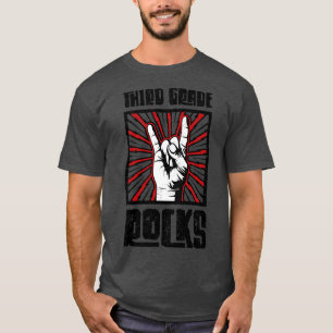 T-shirt Rocks de 3e année Red Barn USA
