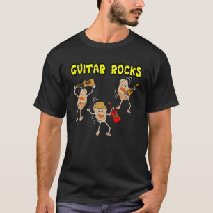 T-shirt Rocks de guitare
