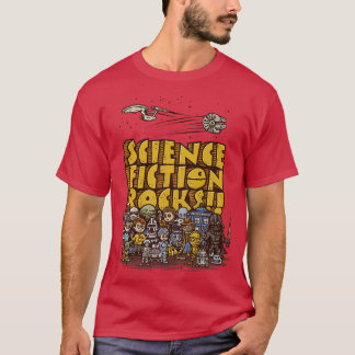 T-shirt Rocks de science-fiction