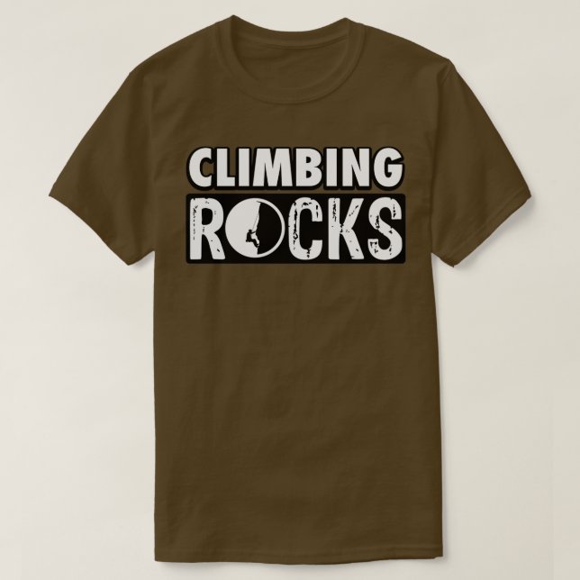T-shirt Rocks Escalades (Design devant)