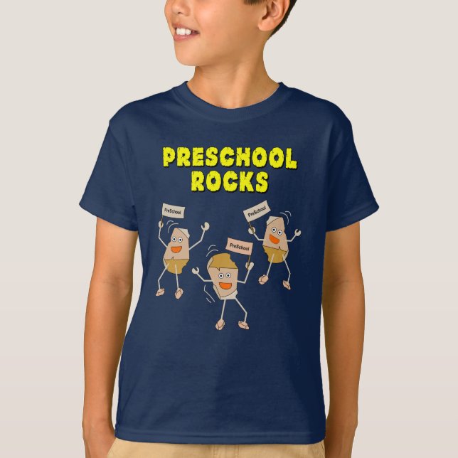 T-shirt Rocks pré-scolaires (Devant)