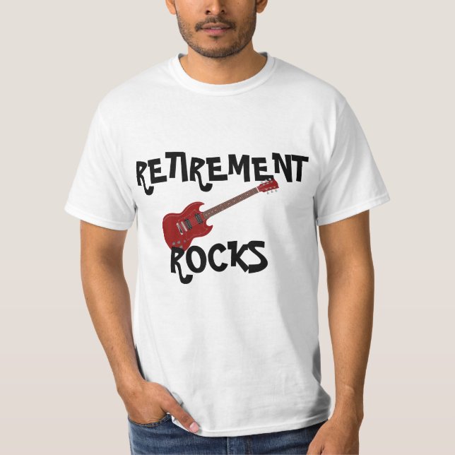T-shirt Rocks Retraite (Devant)