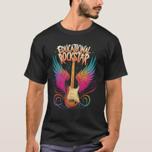 T-shirt ROCKSTAR ÉDUCATIF 1re 2e 3e 4e 5e année Thé