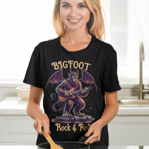 T-shirt Rockstar mythique : Bigfoots Guitar Solo