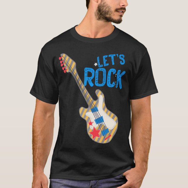 T-shirt Rocktar Rock'n Roll Retro 80s Musique Femmes (Devant)