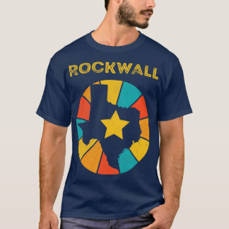 T-shirt Rockwall Texas Vintage Souvenir désaffecté 1