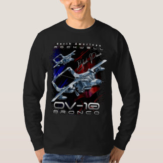 T-shirt Rockwell OV-10 Bronco Light Attack & Observation A