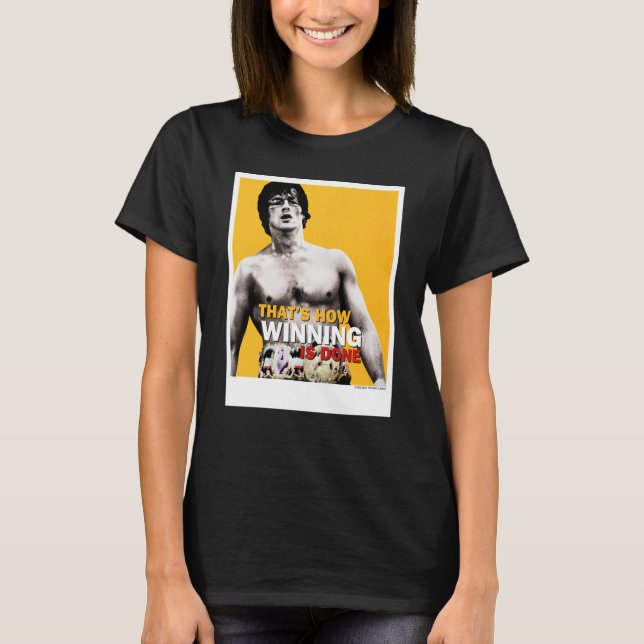 T-shirt Rocky Comment la victoire se fait (Devant)