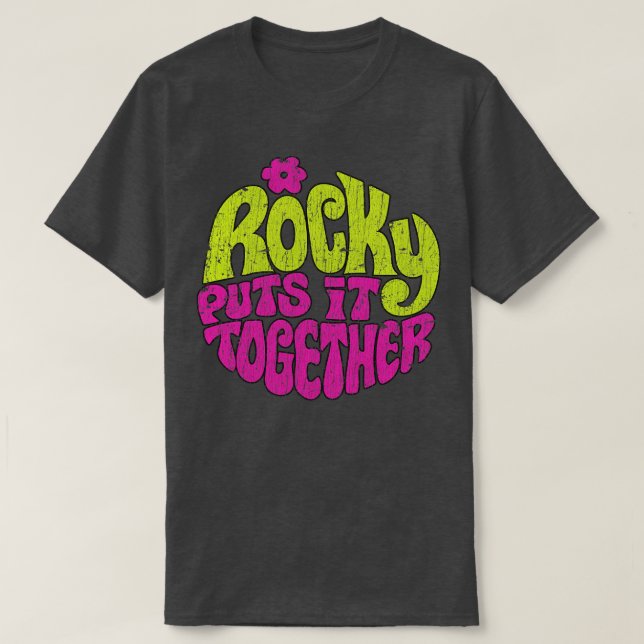 T-shirt Rocky La Rassemble En 1970 (Design devant)
