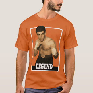 T-shirt Rocky Marciano Low Poly Legend – Icône de boxe, Vi