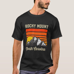 T-shirt Rocky Mount North Carolina Retro City State Vintag
