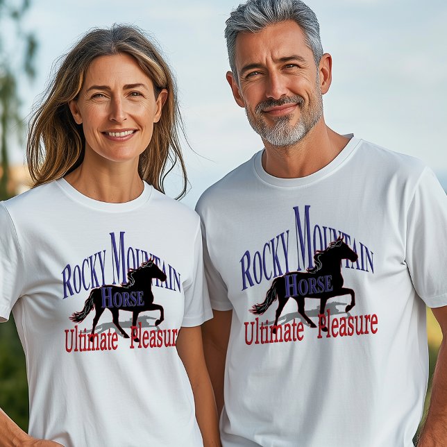 T-shirt Rocky Mountain Horse Plaisir ultime (Rocky Mountain Horse Ultimate Pleasure T-Shirt)