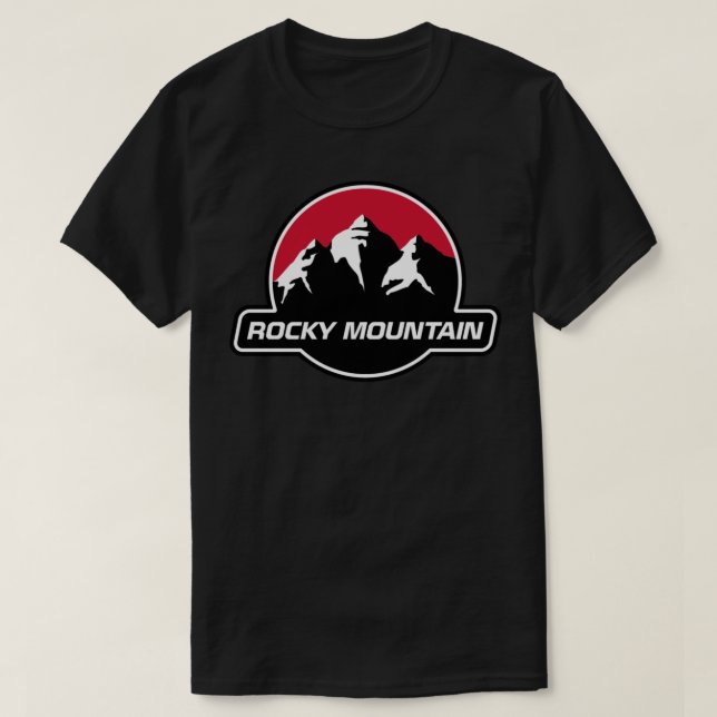 T-shirt Rocky mountain mtb logo Sticker (Design devant)