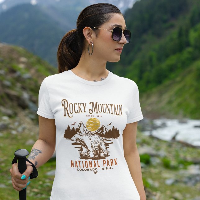 T-shirt Rocky Mountain National Park Fun landscape (Créateur téléchargé)