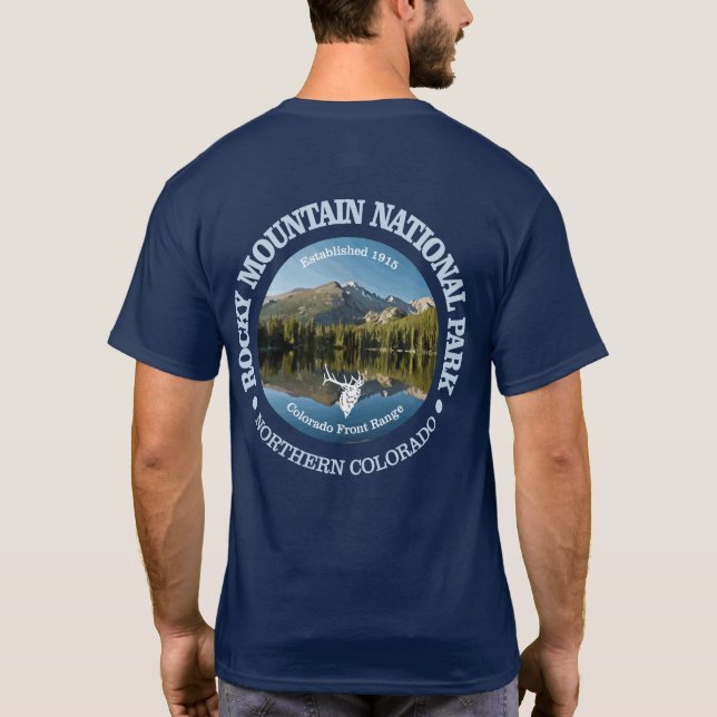 T-shirt Rocky Mountain NP 2 (Dos)