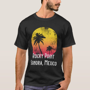T-shirt Rocky Point Sonora Mexique Palmier
