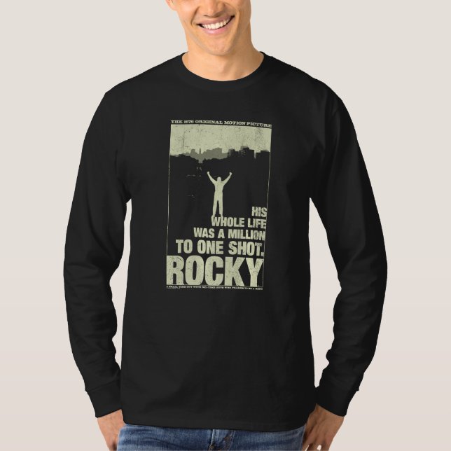 T-shirt Rocky Silhouette   (Devant)