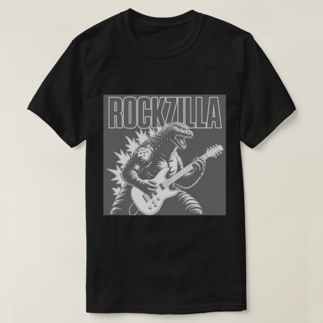 T-shirt Rockzilla (Design devant)