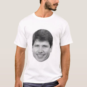 T-shirt Rod Blagojevich FONT FACE