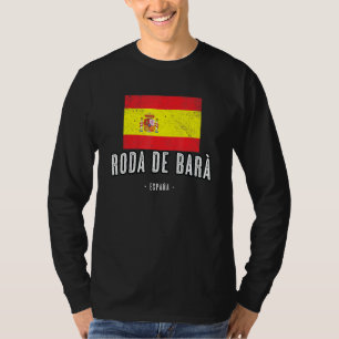 T-shirt Roda de Bar Espagne ES Drapeau Ville - Bandera Rop