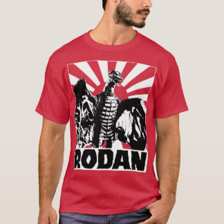 T-shirt RODAN Soleil levant pour les tee - shirts rouges