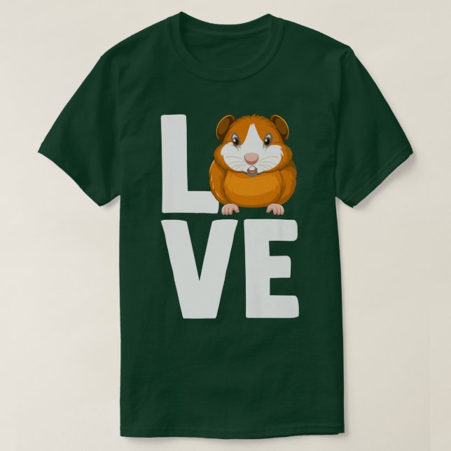 T-shirt Rodent Cavies Cavy Lovers Guinea Pig Owners Love P (Design devant)