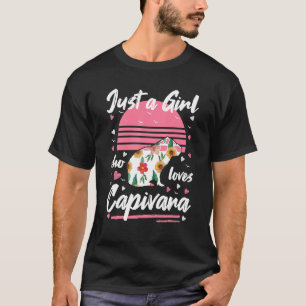 T-shirt Rodent Géant Capybara Pour Capivara 8