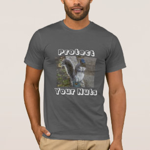 T-shirt Rodent ou un homme protège vos noix #2