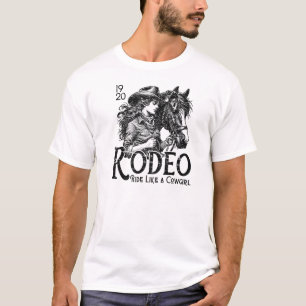 T-shirt rodéo