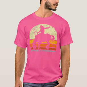 T-shirt Rodéo Bucking Horse Retro Vintage Equestrian