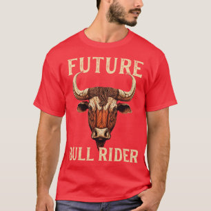 T-shirt Rodeo Bull Rider Kids Bull Rider Future Bull Ride