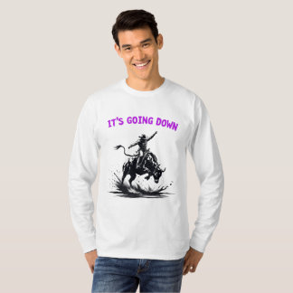 T-shirt Rodeo Bull Rider Western Shirt