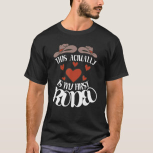 T-shirt Rodeo Bull Riding Élevage Spectacle Fermier bétail