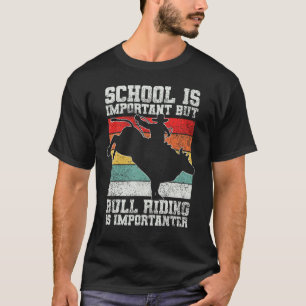T-shirt Rodeo Cow-boy Rodéo Taureau