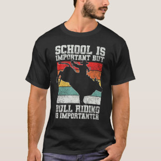 T-shirt Rodeo Cow-boy Rodéo Taureau