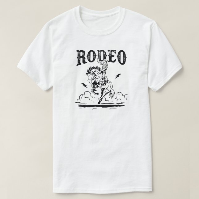T-shirt Rodeo Cowboy (Design devant)