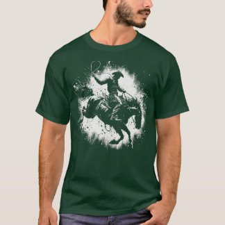 T-shirt Rodeo Cowboy Rider