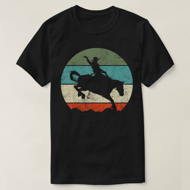 T-shirt Rodeo Cowboy Western  (Design devant)