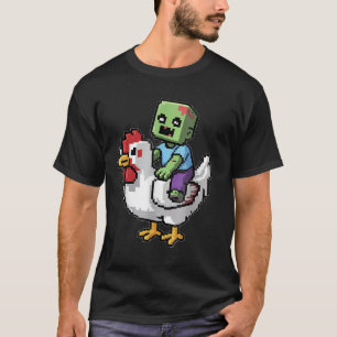 T-shirt Rodéo de poulet Zombie